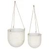 2 cache-pots suspendus