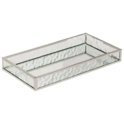 2 plateaux effet miroir