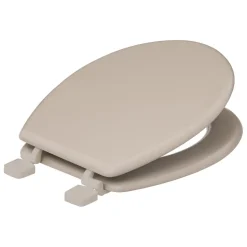 Abattant WC taupe bois