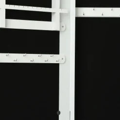 Armoire à bijoux blanche