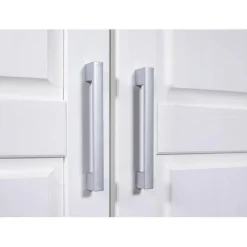 Armoire 3 Portes en Pin massif blanc NOWO