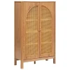 Armoire 2 portes en placage frêne