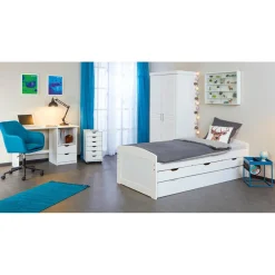 Armoire blanc 2 portes AKOON