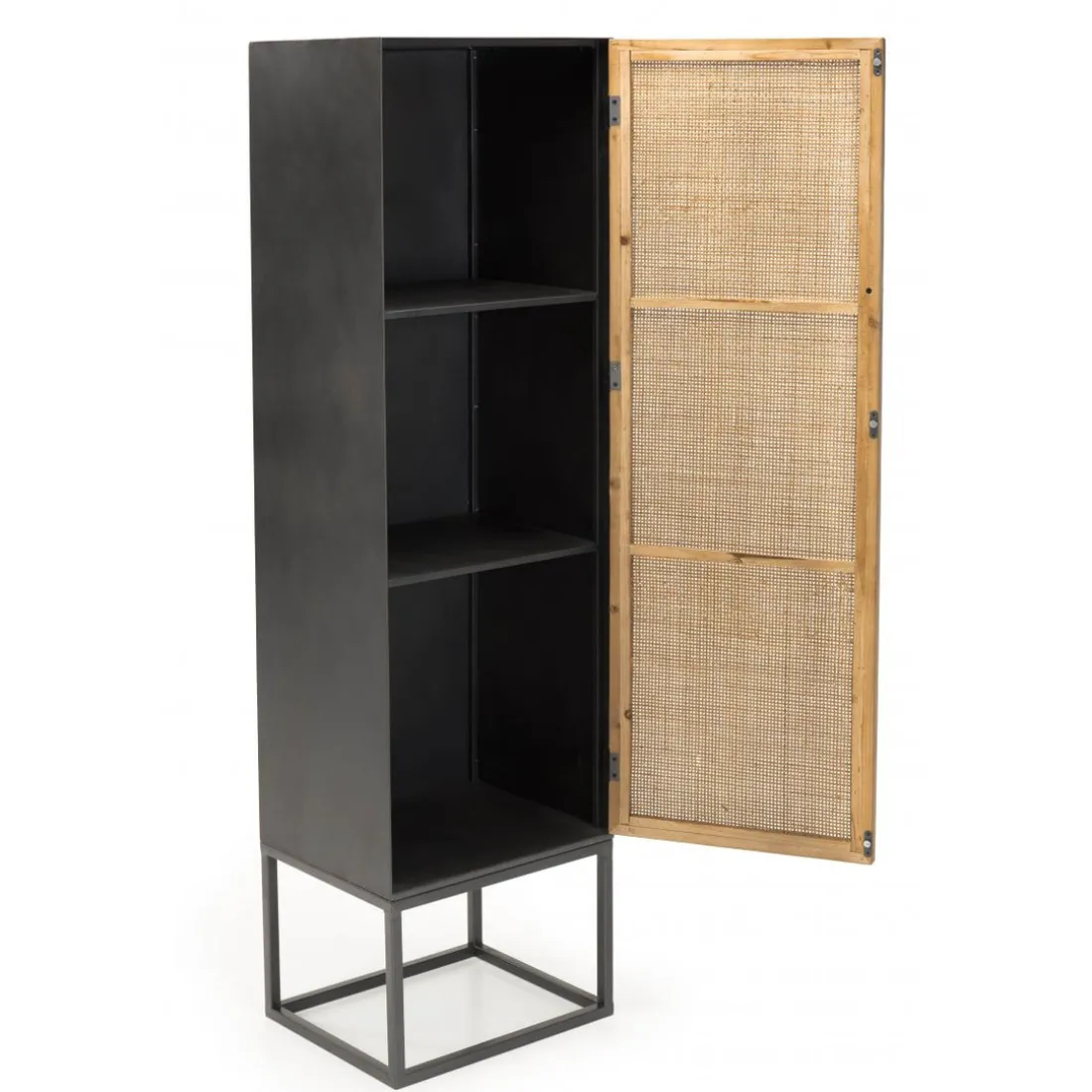 Armoire métal 1 porte cannage - DORIA