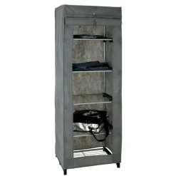 Armoire rangement chaussures tissu