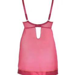 Babydoll - Rouge en nylon
