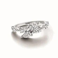 Bague Anneau Chevauchement Scintillant - Pandora Timeless