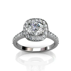 Bague Cushy Finition Argentée