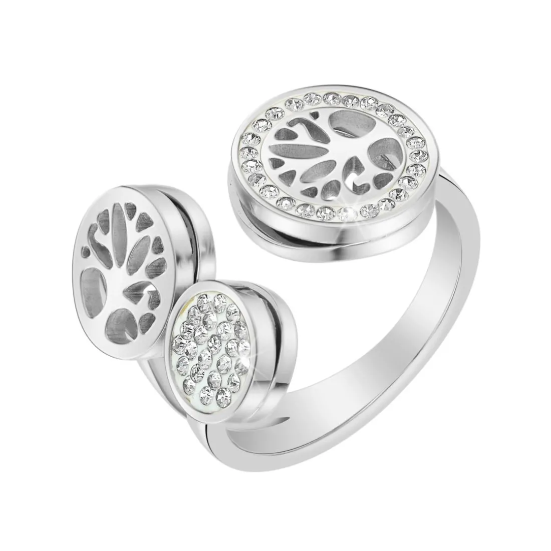 Bague Femme So Charm - B4022-ARGENT - Bague Femme Argentée