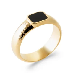 Bague homme Maison de la Bijouterie YU53U0W Plaqué or