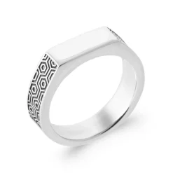 Bague homme Maison de la Bijouterie ZU53Z00 Argent