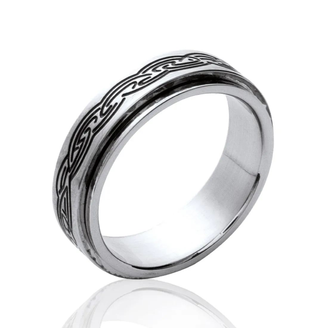 Bague homme Maison de la Bijouterie Z0UU500 Acier