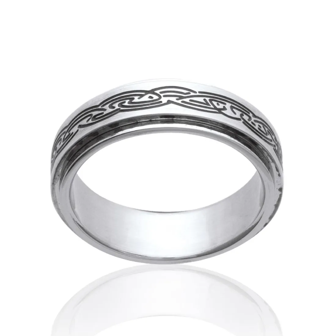 Bague homme Maison de la Bijouterie Z0UU500 Acier