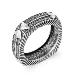 Bague homme Maison de la Bijouterie ZU43300 Argent