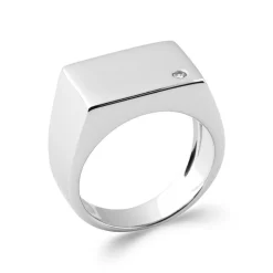 Bague homme Maison de la Bijouterie ZZ503Z0 Argent Oxyde de Zirconium