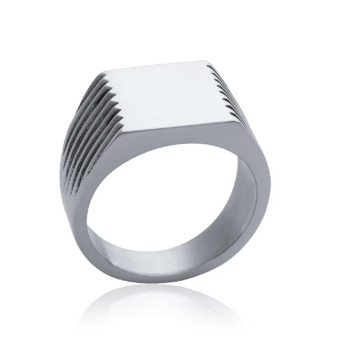 Bague homme Maison de la Bijouterie ZZ44000 Acier