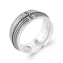 Bague homme Maison de la Bijouterie ZU43500 Argent