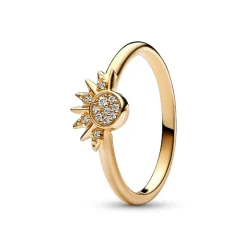 Bague Soleil Scintillant Céleste
