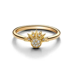 Bague Soleil Scintillant Céleste