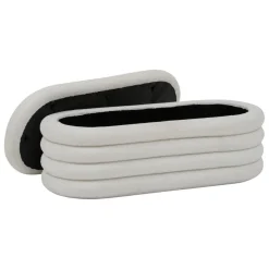Banc coffre Giulia blanc