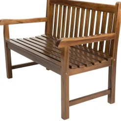 Banc de jardin Java en bois teck huilé