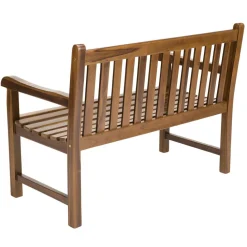 Banc de jardin Java en bois teck huilé