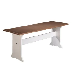 Banc Droit Coin Repas WESTERLAND en Pin Massif