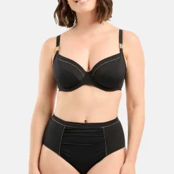 Bas de Bain Taille Haute - Noir