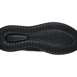 Basket Delson Antigo - Skechers noir en cuir