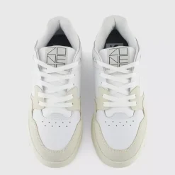 Basket Femme - Blanche en cuir