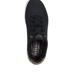 Basket femme Uno - Jungle Nite - Noir en cuir
