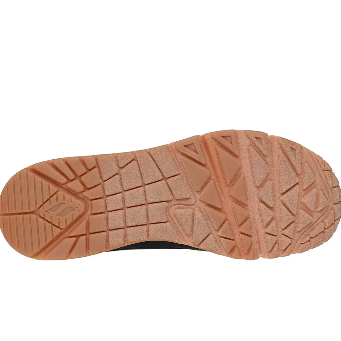 Basket femme Uno - Jungle Nite - Noir en cuir
