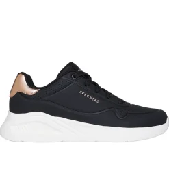 Basket femme Uno lite-Shimmer along Noir