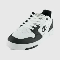 Basket Homme - Noir et blanc en cuir