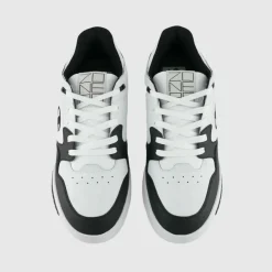 Basket Homme - Noir et blanc en cuir