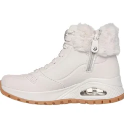 Basket montantes femme UNO RUGGED - FALL AIR blanc cassé