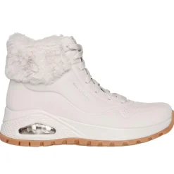 Basket montantes femme UNO RUGGED - FALL AIR blanc cassé