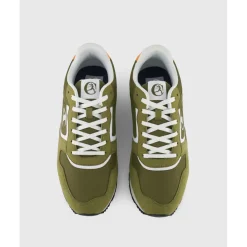 Basket Run 85 pour homme vert