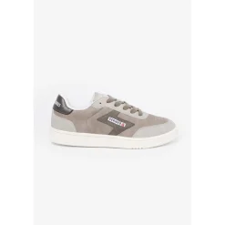 Baskets basses femme gris
