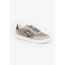 Baskets basses femme gris