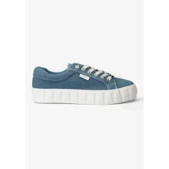 Baskets basses Malibu bleu denim