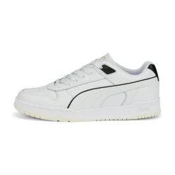 Baskets blanc pour homme RBD GAME LOW en cuir