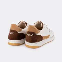 Baskets Blanche ALDER en cuir