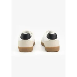 Baskets blanches au monogramme noir PALMA Cate