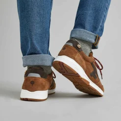 Baskets Camel OLIVE marron