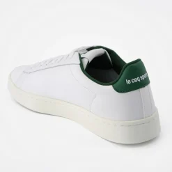 Baskets CLASSIC SOFT Blanc/Noir en cuir