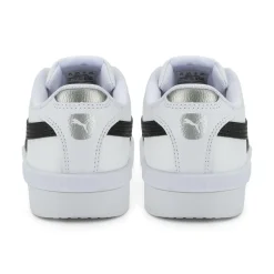 Baskets femme blanc/noir JADA RENEW en cuir