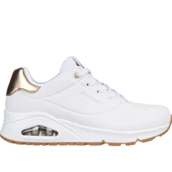 Baskets femme UNO - GOLDEN AIR blanc