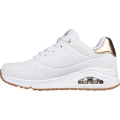 Baskets femme UNO - GOLDEN AIR blanc