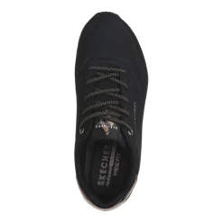 Baskets femme UNO - SHIMMER AWAY noir